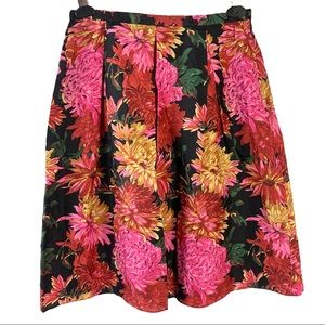 Talbots petites silk pleated knee length skirt women’s Size 6